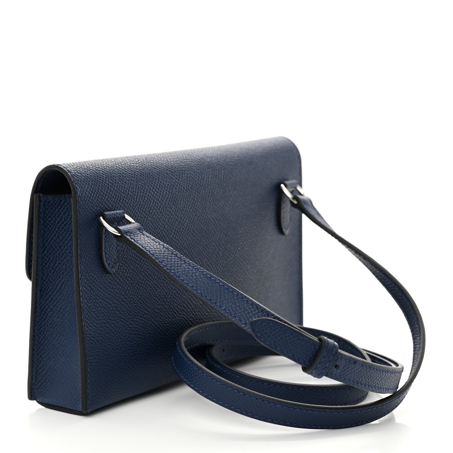 Hermes Epsom Hermesnap Wallet Bleu Navy 3 of 11