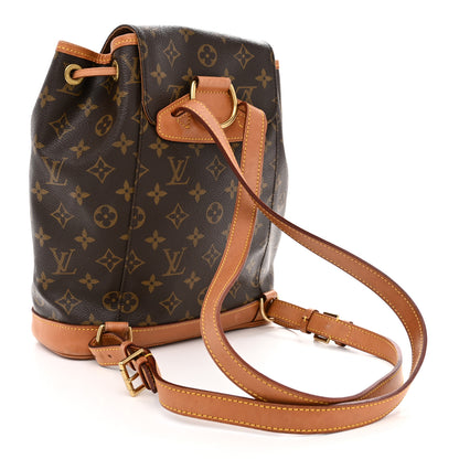 Louis Vuitton Monogram Montsouris MM Backpack 2 of 9