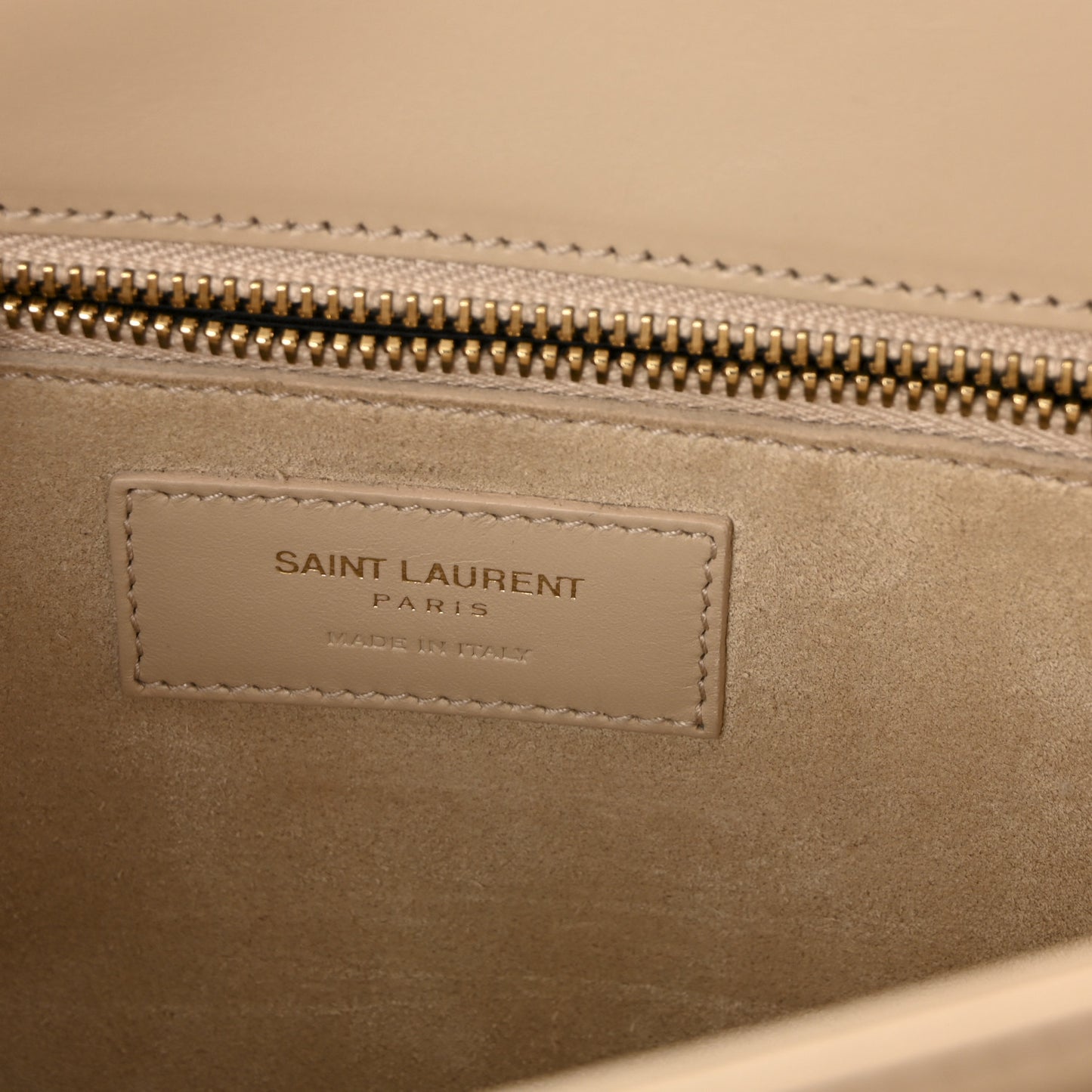 Smooth Calfskin Medium Classic Monogram Universite Bag Cream