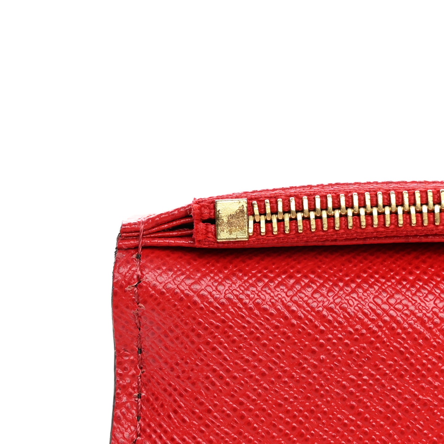 Monogram Calfskin Kimono Wallet Cherry
