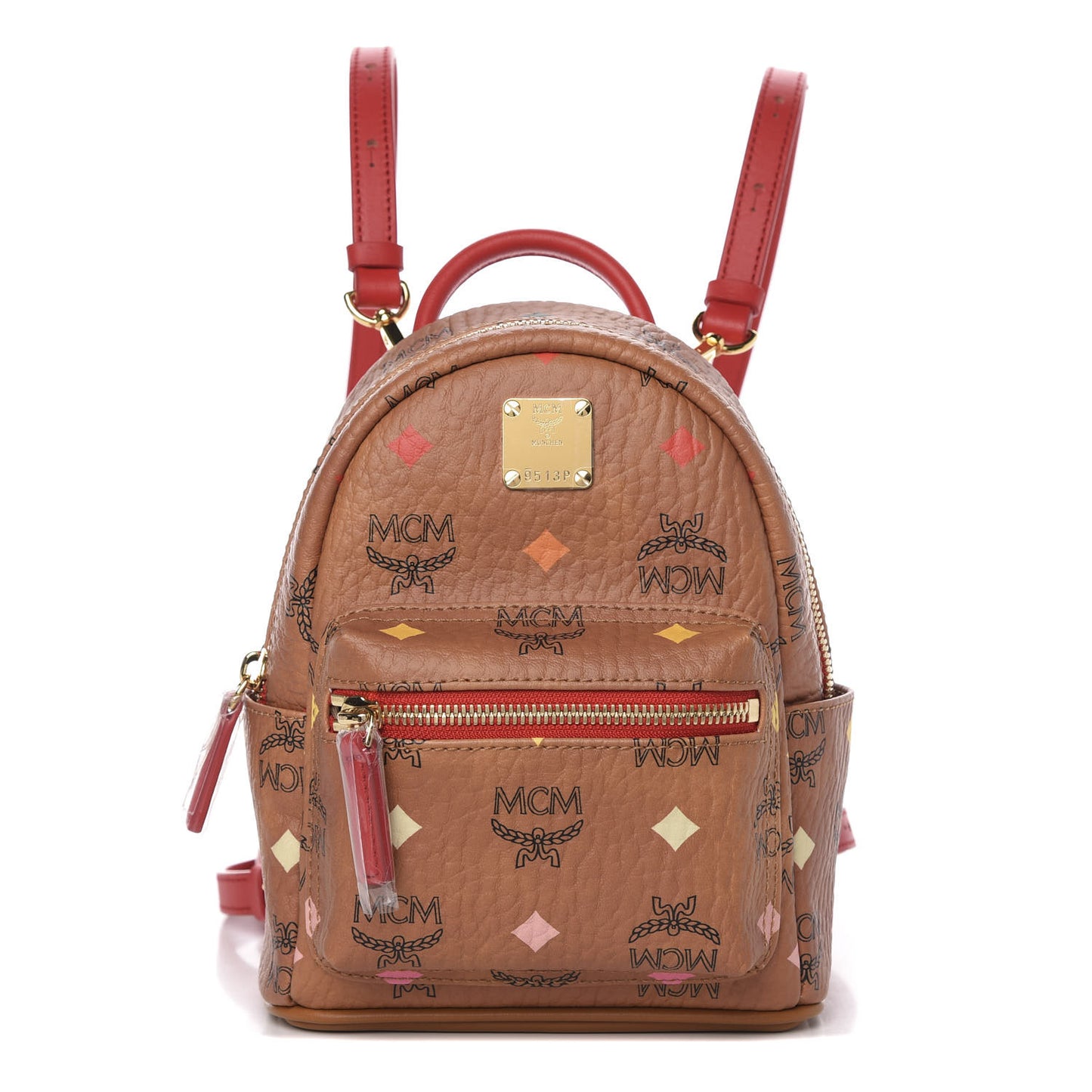 Visetos Side X-Mini Backpack Cognac