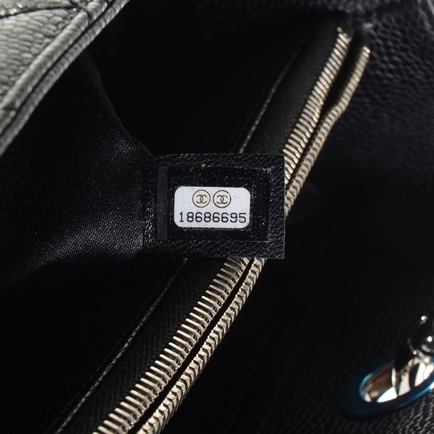 Chanel Caviar Grand Shopping Tote GST Black 7 of 7