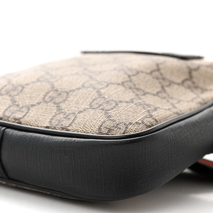 Gucci GG Supreme Monogram Web Belt Bag Black 13 of 13