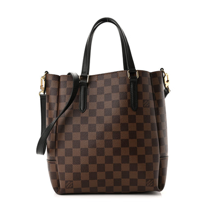 Louis Vuitton Damier Ebene Belmont PM Black 1 of 9
