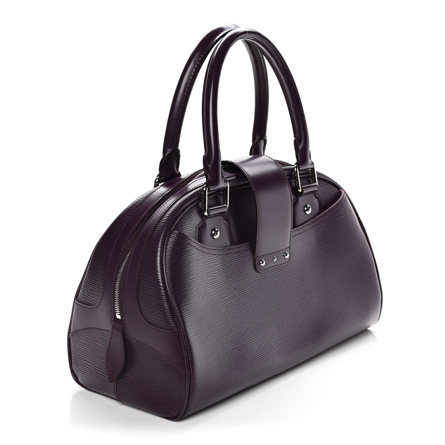 Louis Vuitton Epi Bowling Montaigne GM Cassis 3 of 8