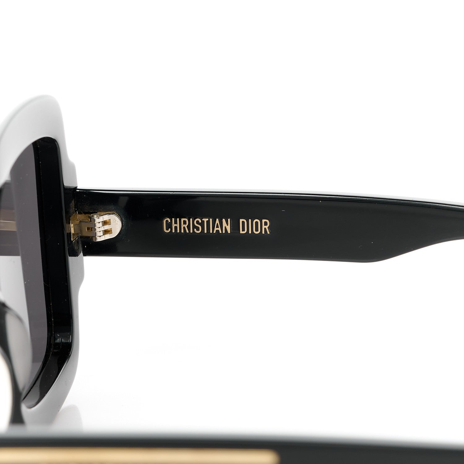 Christian Dior Acetate Diorsignature S1U Square Sunglasses Black 7 of 10