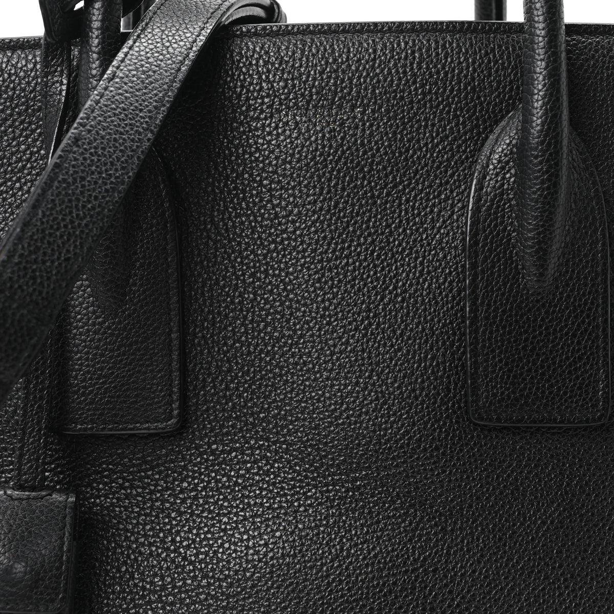 Saint Laurent Grained Calfskin Large Souple Sac De Jour Black 9 of 11