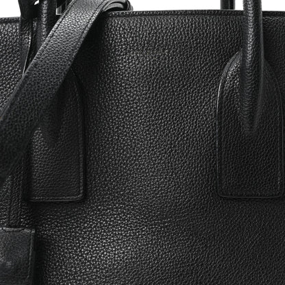 Saint Laurent Grained Calfskin Large Souple Sac De Jour Black 9 of 11