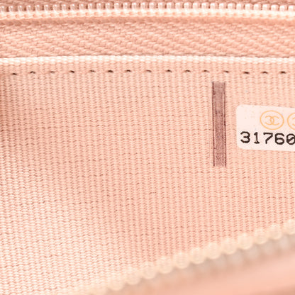 Chanel Caviar Quilted Phone Holder Wallet on Removable Chain Light Beige 8 of 11