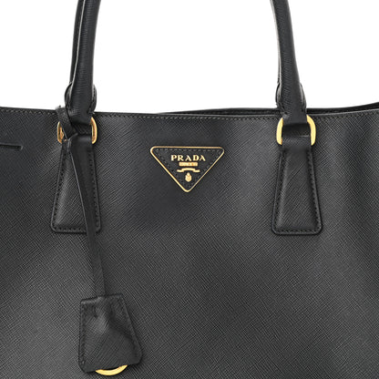Prada Saffiano Lux Large Tote Black 7 of 11