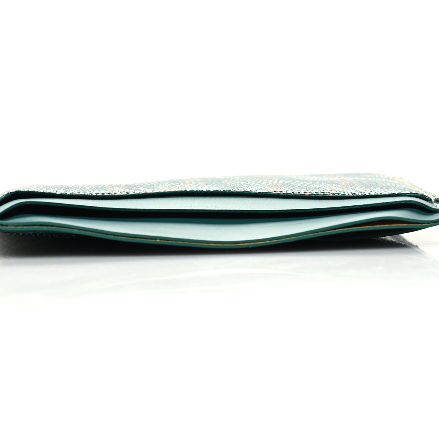 Goyardine Saint Sulpice Card Holder Green