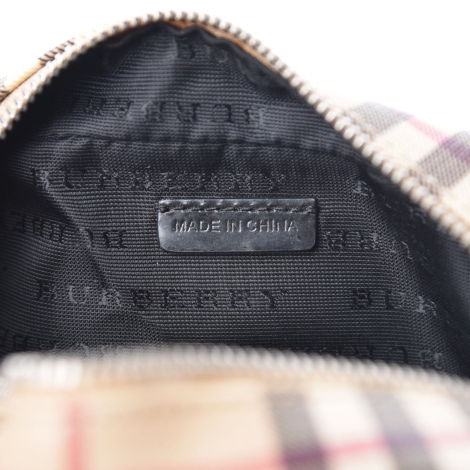 Burberry Nova Check Pouch Black 7 of 9