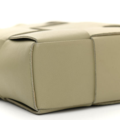 Bottega Veneta Lambskin Maxi Intrecciato North South Cassette Tote Travertine 8 of 9