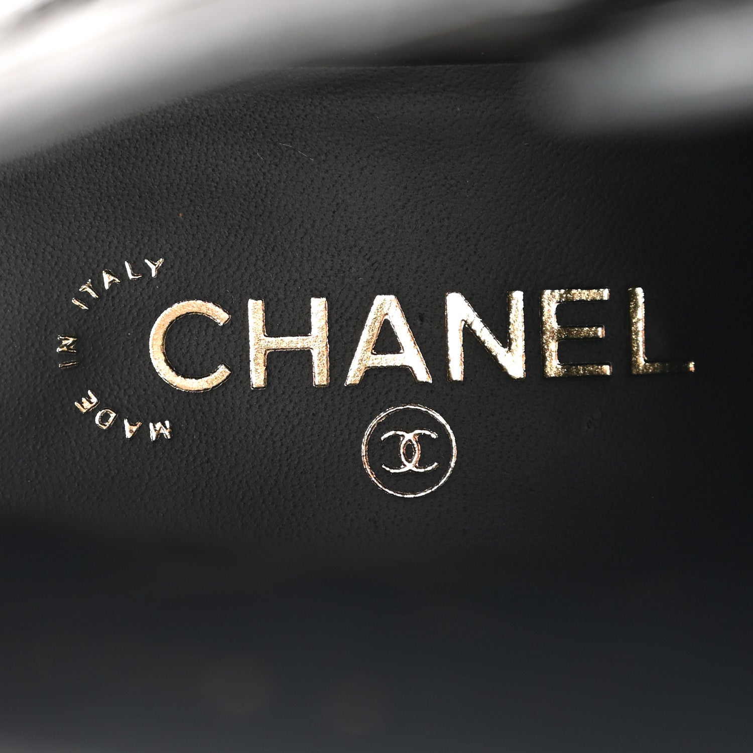 Chanel Shiny Calfskin Quilted Lace Up Combat Boots 39 Black 9 of 11