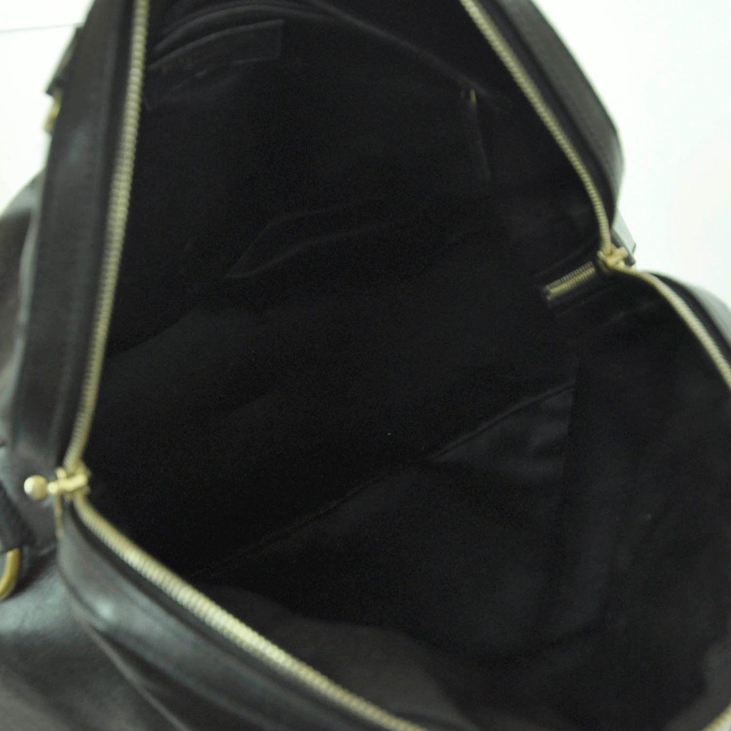 Leather Oversized Muse Black