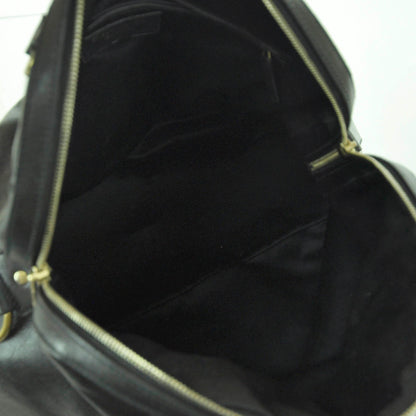 Saint Laurent Leather Oversized Muse Black 7 of 9