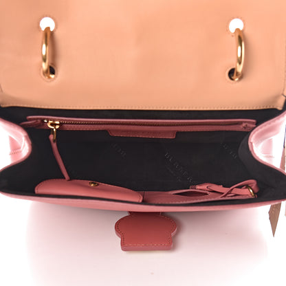Burberry Trench Calfskin Medium DK88 Top Handle Bag Blossom Pink Pale Clementine 5 of 15