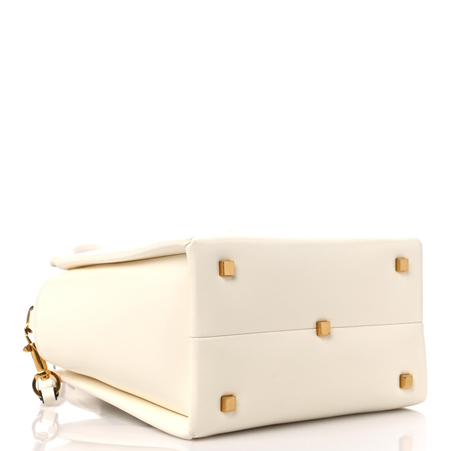 Nappa Small One Stud Handbag Ivory
