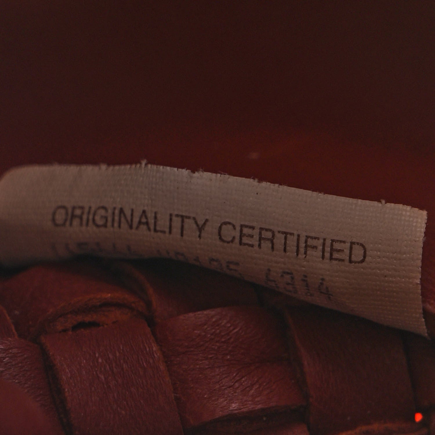 Bottega Veneta Lambskin Intreccio Medium Cabat Rust 9 of 13