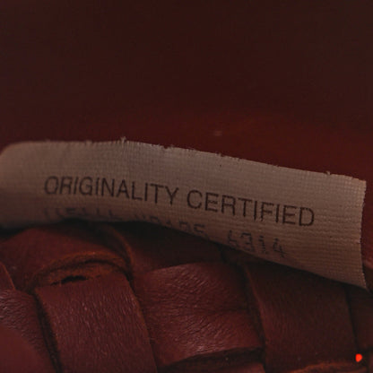 Bottega Veneta Lambskin Intreccio Medium Cabat Rust 9 of 13