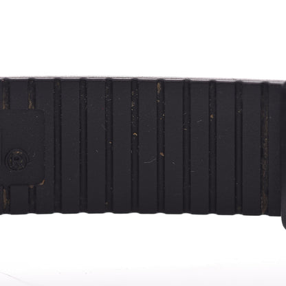 Fendi Stainless Steel Rubber 27mm Bussola Bubble Quartz Watch Black 12 of 12