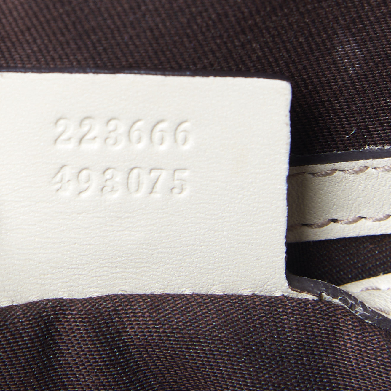 GG Plus Monogram Small Flap Messenger Bag Beige Off White