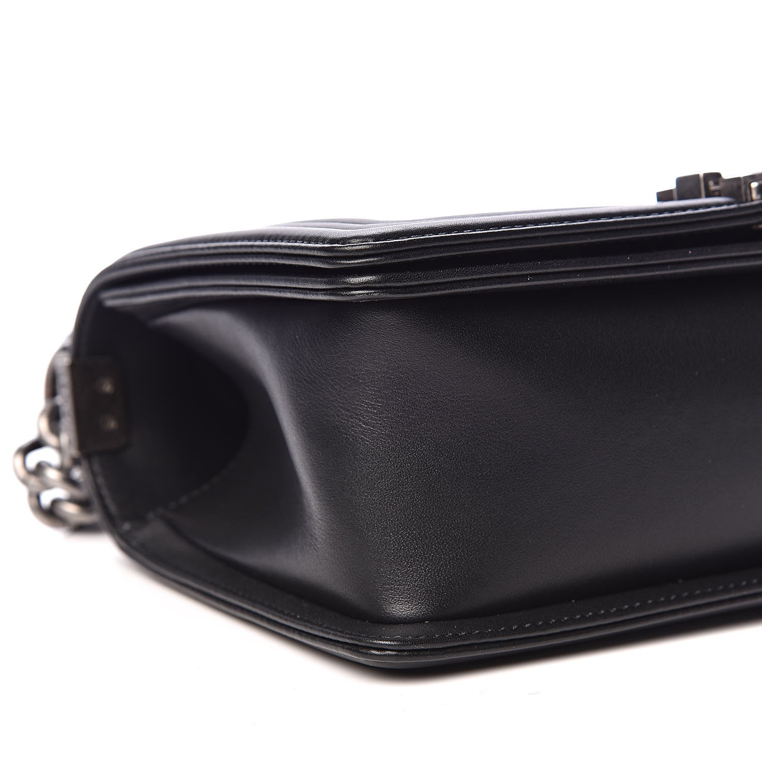 Chanel Calfskin Quilted Medium Boy Flap Black 5 of 11