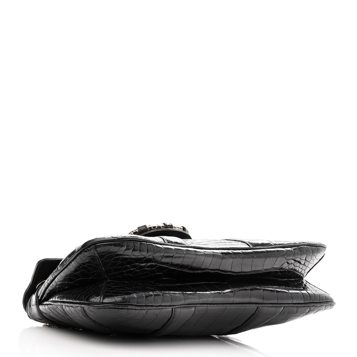 Crocodile Tom Ford Jeweled Dragon Bag Black
