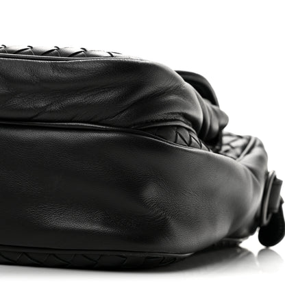 Bottega Veneta Nappa Intrecciato Messenger Bag Black 10 of 13
