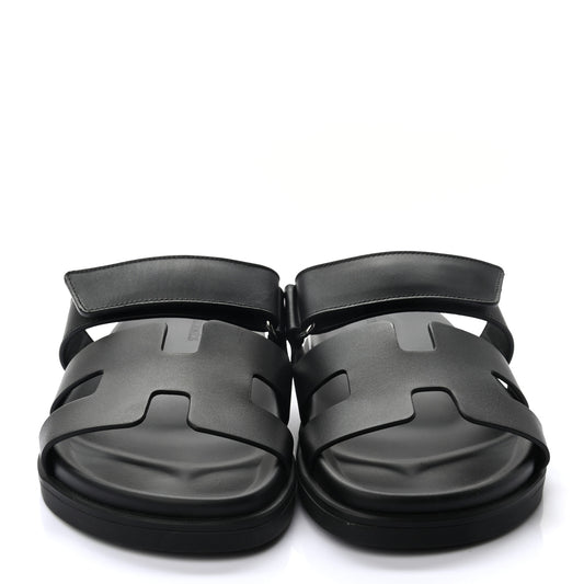 Calfskin Womens Chypre Sandals 37 Black