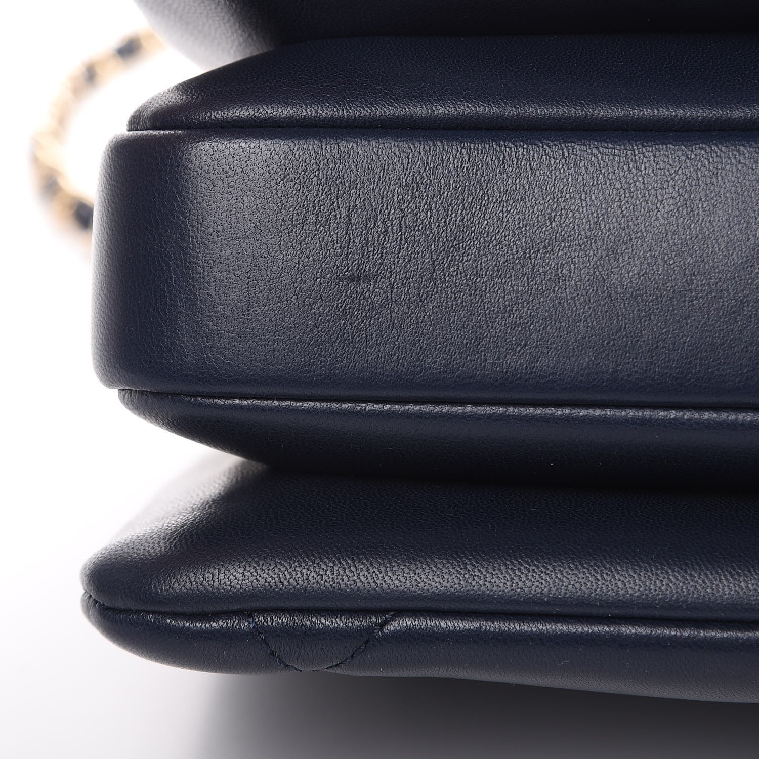Chanel Lambskin Quilted Small Trendy CC Flap Dual Handle Bag Navy 9 of 13