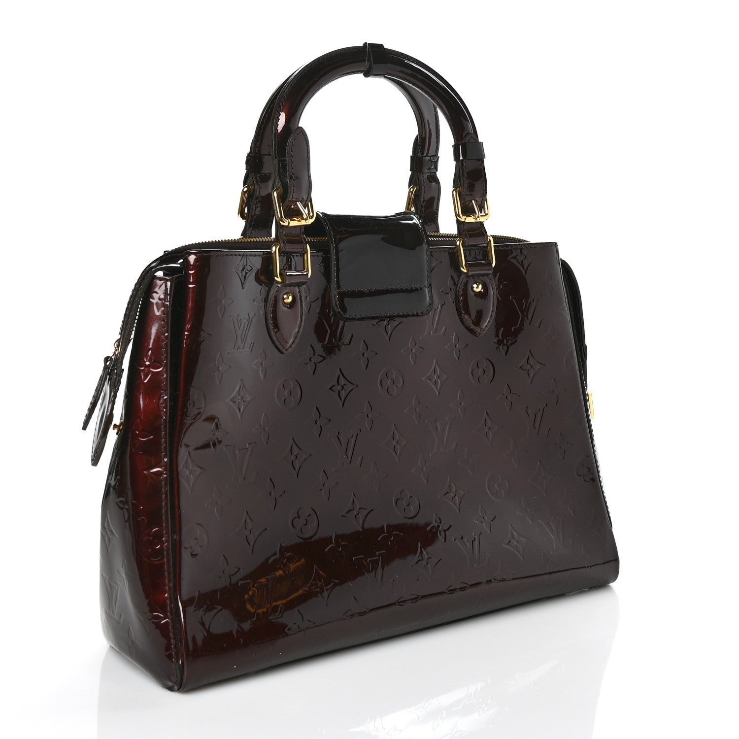 Louis Vuitton Vernis Melrose Avenue Amarante 3 of 8
