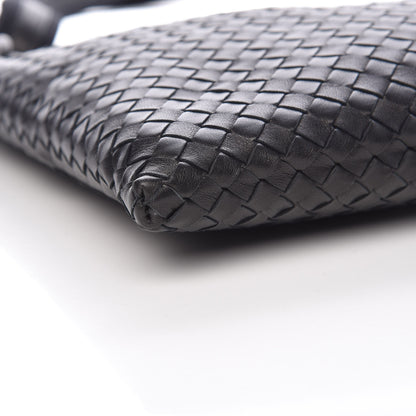 Bottega Veneta Nappa Intrecciato VN Crossbody Messenger Bag Black 9 of 11