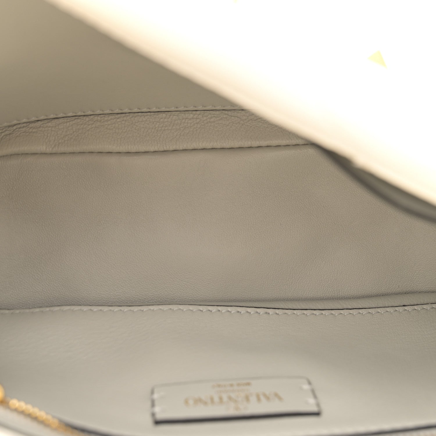 Valentino Garavani Nappa Medium Roman Stud Shoulder Bag Ivory 5 of 10