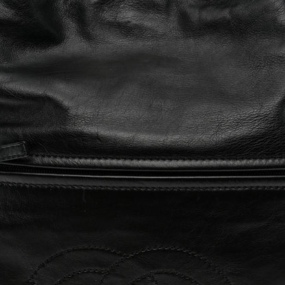 Chanel Glazed Calfskin Medium Rodeo Drive Tote Black 8 of 10