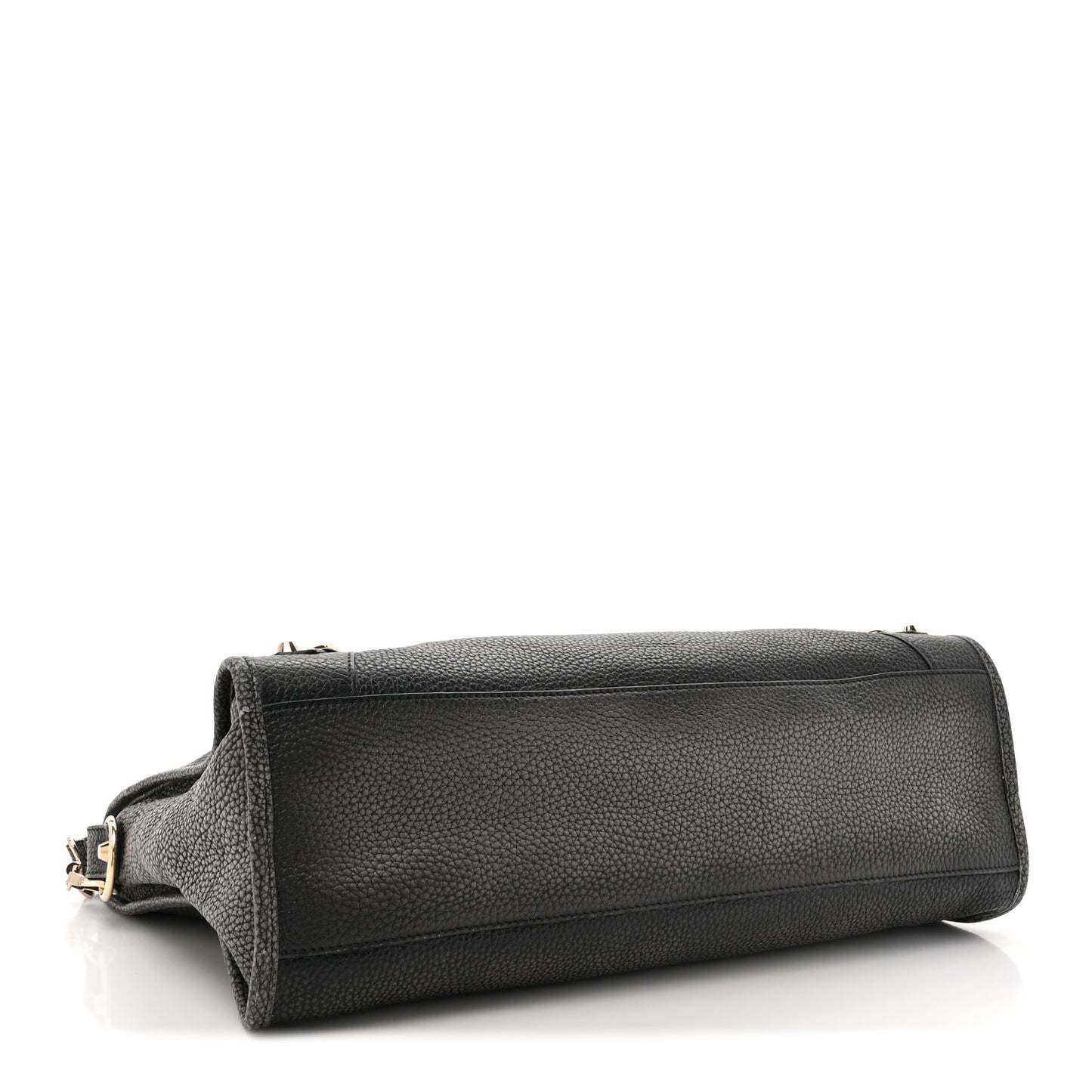 Grained Calfskin Classic Gold Hardware City Ombre Grey Gradient