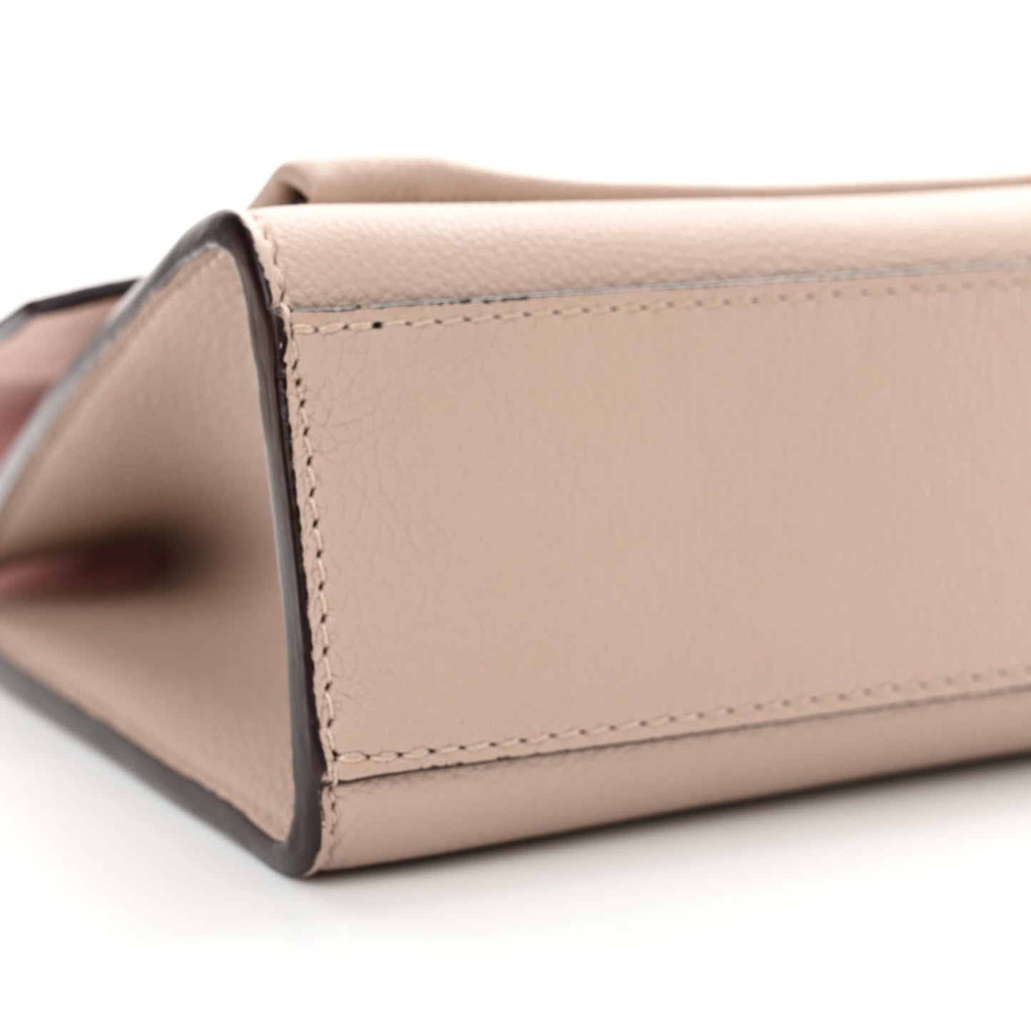 Soft Calfskin Mylockme Chain Bag BB Greige
