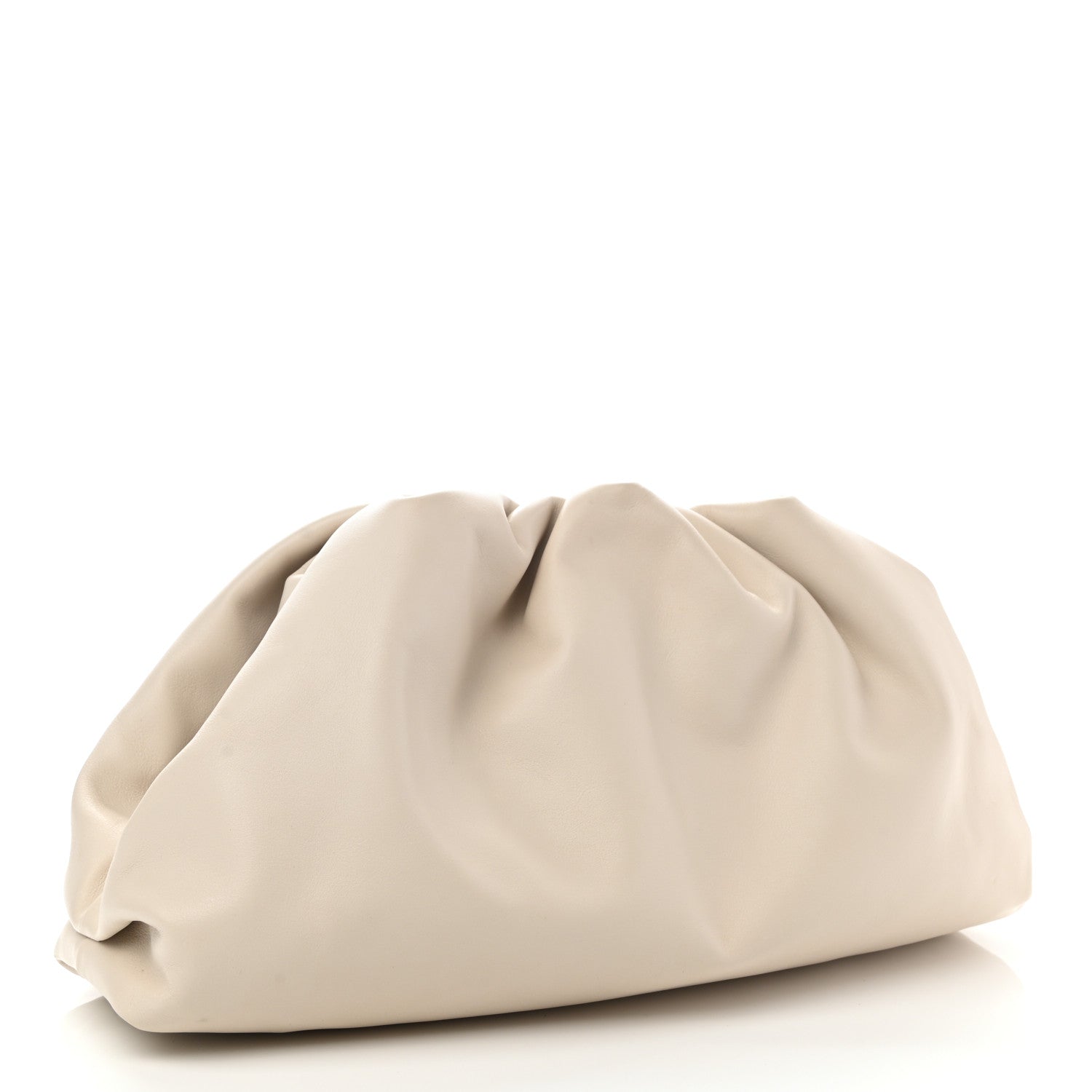 Bottega Veneta Smooth Butter Calf The Pouch Oversized Clutch Plaster 3 of 10