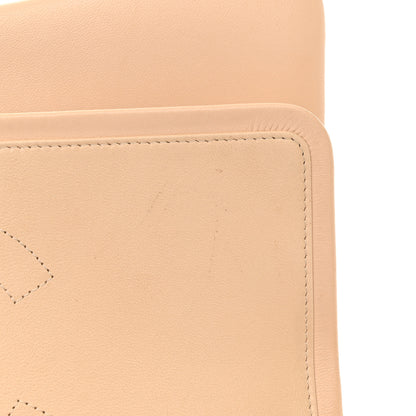 Chanel Lambskin Quilted Jumbo Double Flap Beige 15 of 21