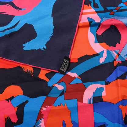 Hermes Silk Ex Libris En Camouflage Scarf 90 2 of 5