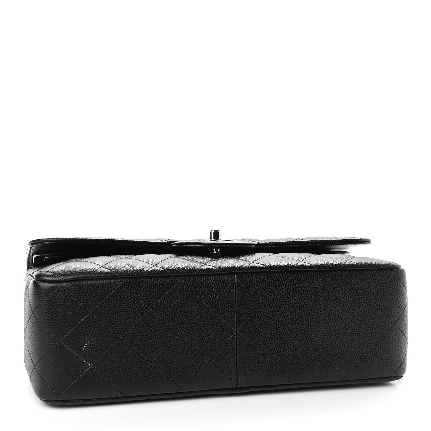 Chanel Caviar Quilted Jumbo Double Flap Black 4 of 13