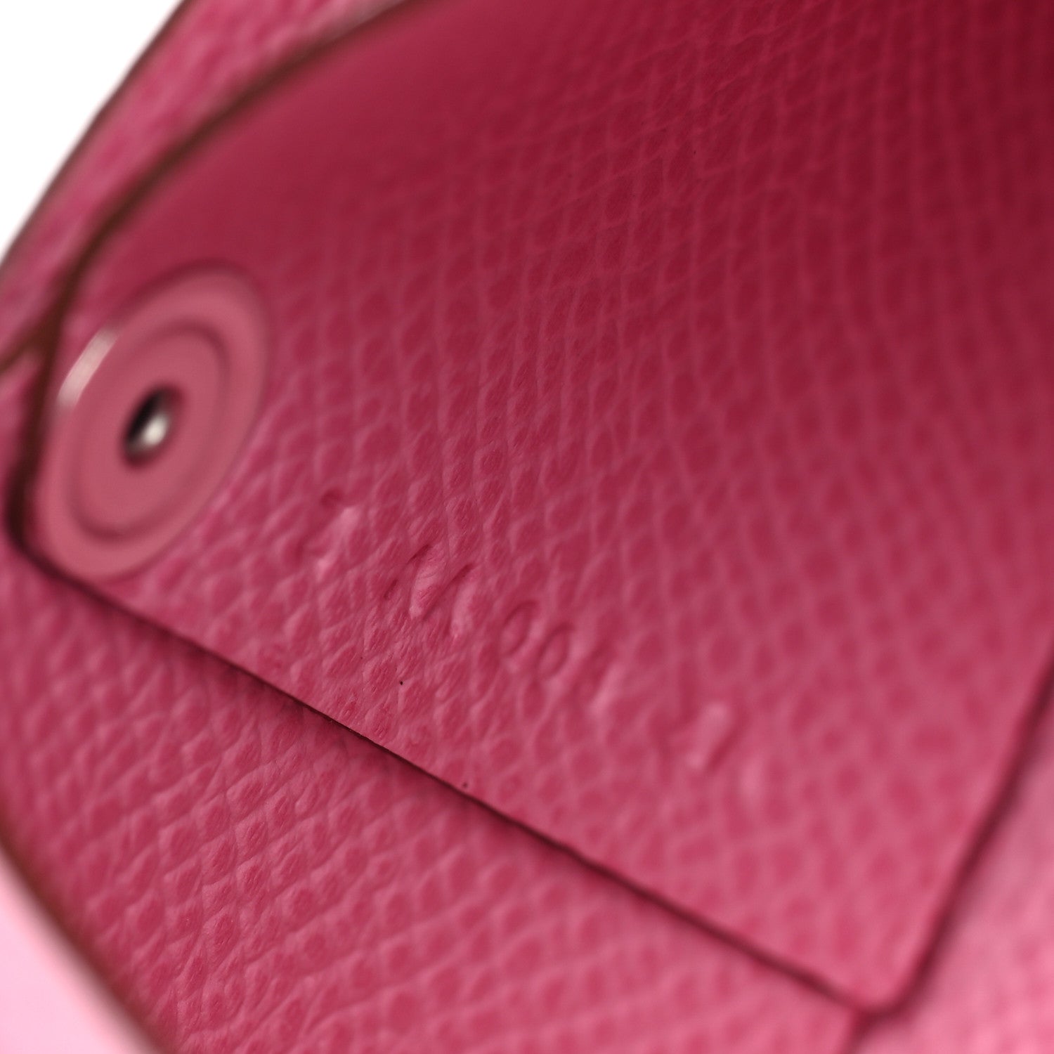 Hermes Epsom Bastia Coin Purse 5P Pink 5 of 7