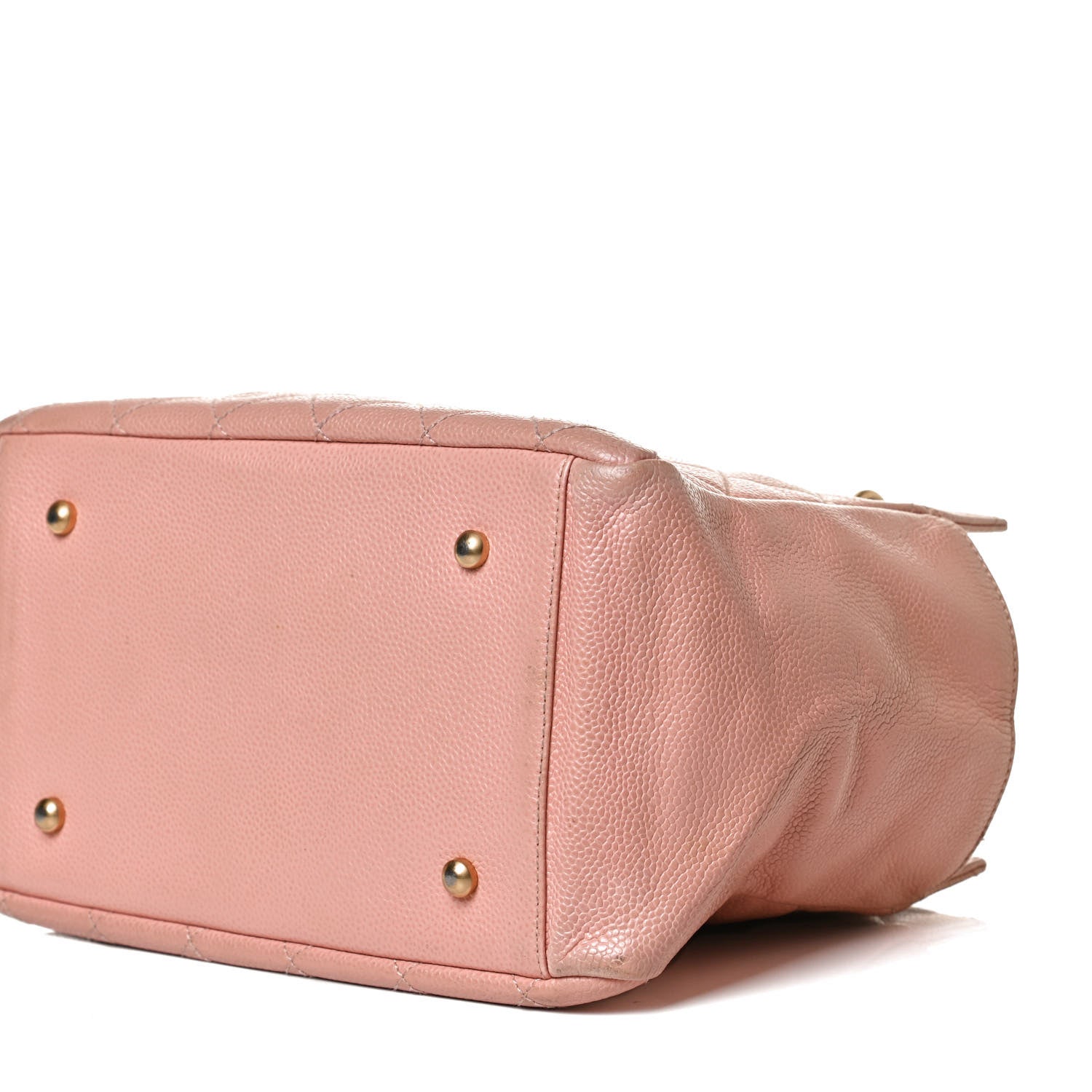 Chanel Caviar Quilted Petit Timeless Shopping Tote PTT Pink 10 of 18