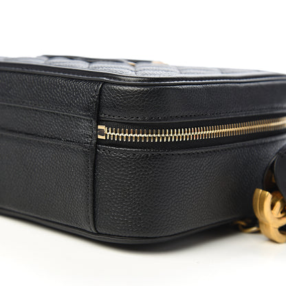 Chanel Caviar Quilted Medium CC Filigree Vanity Case Black 8 of 10