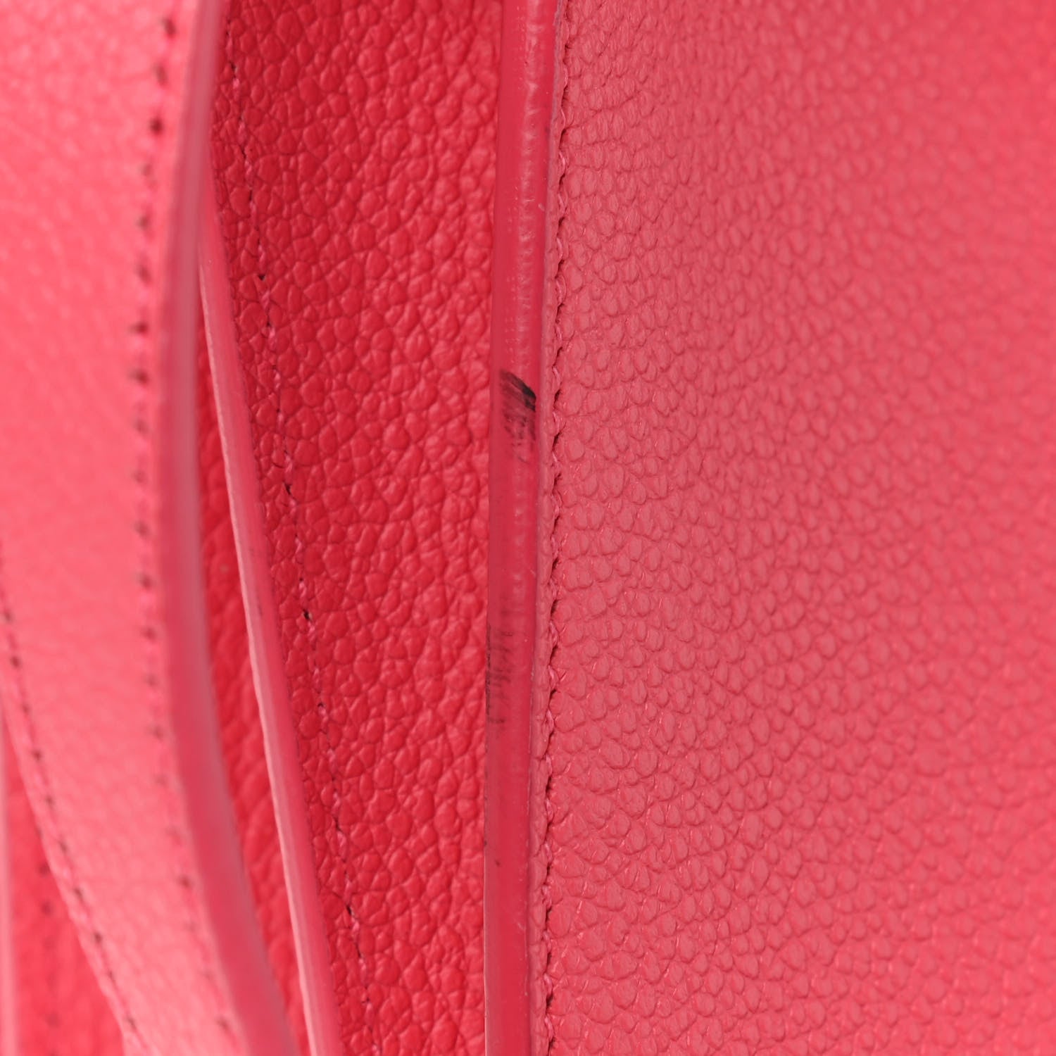 Saint Laurent Grained Calfskin Nano Sac De Jour Coral 9 of 12