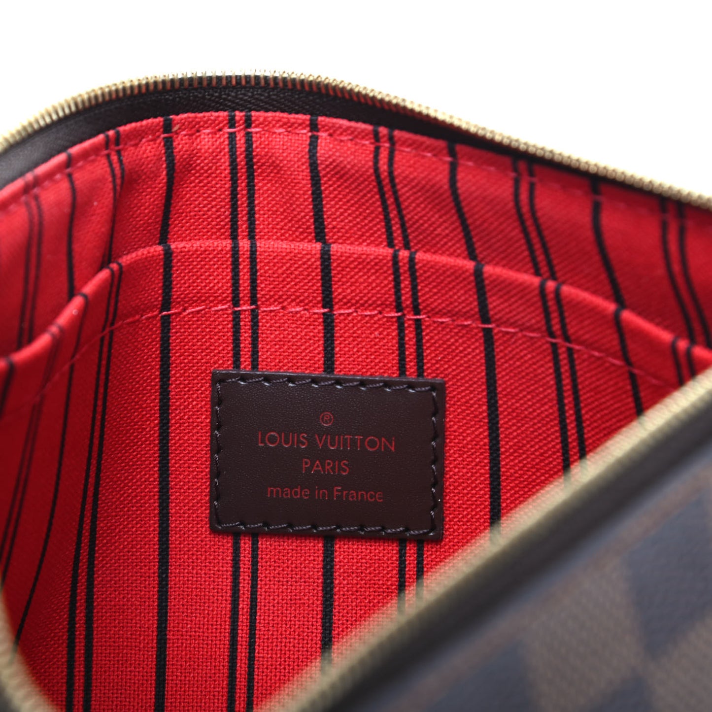 Damier Ebene Neverfull MM GM Pochette