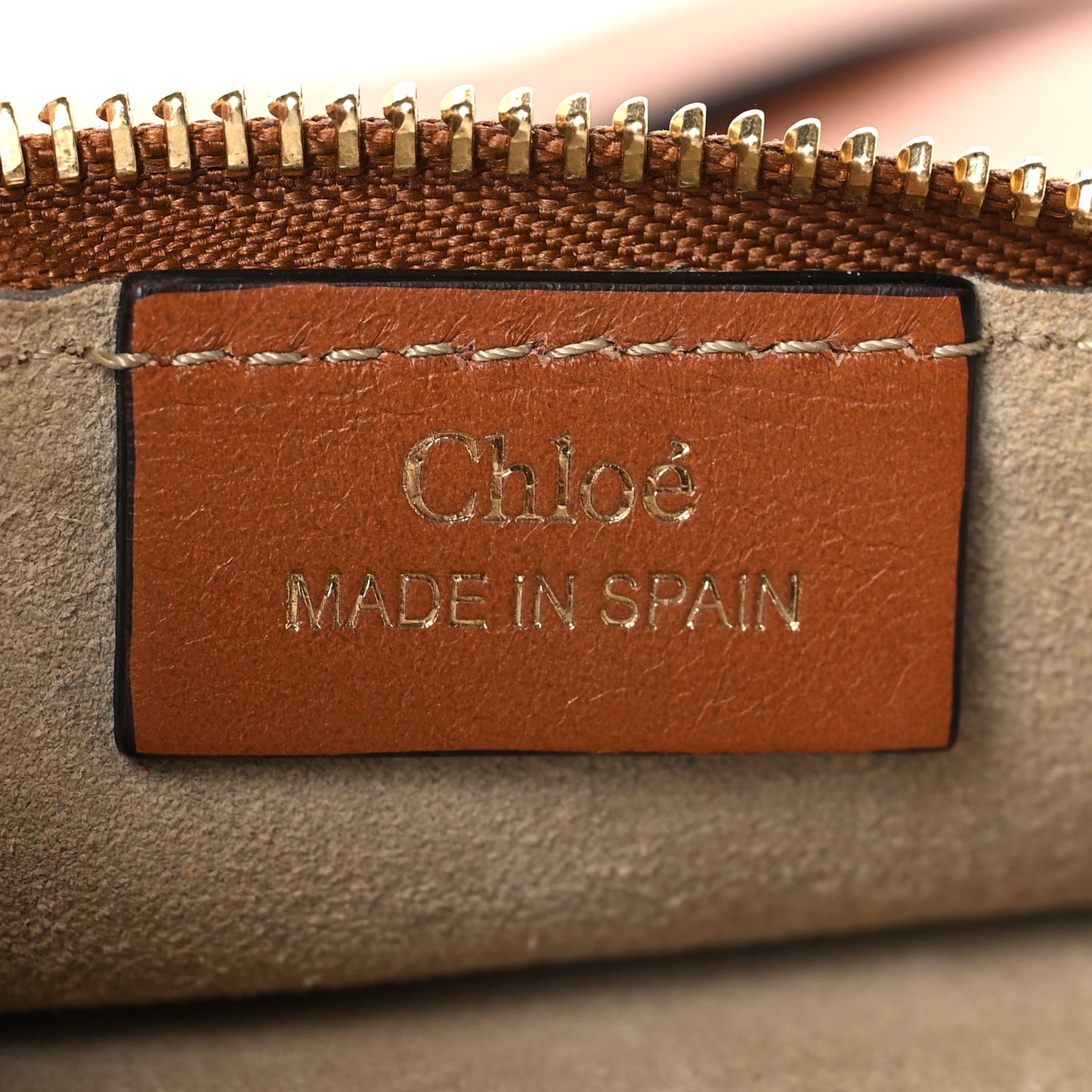Calfskin Suede Small Jane Fringe Bag Caramel