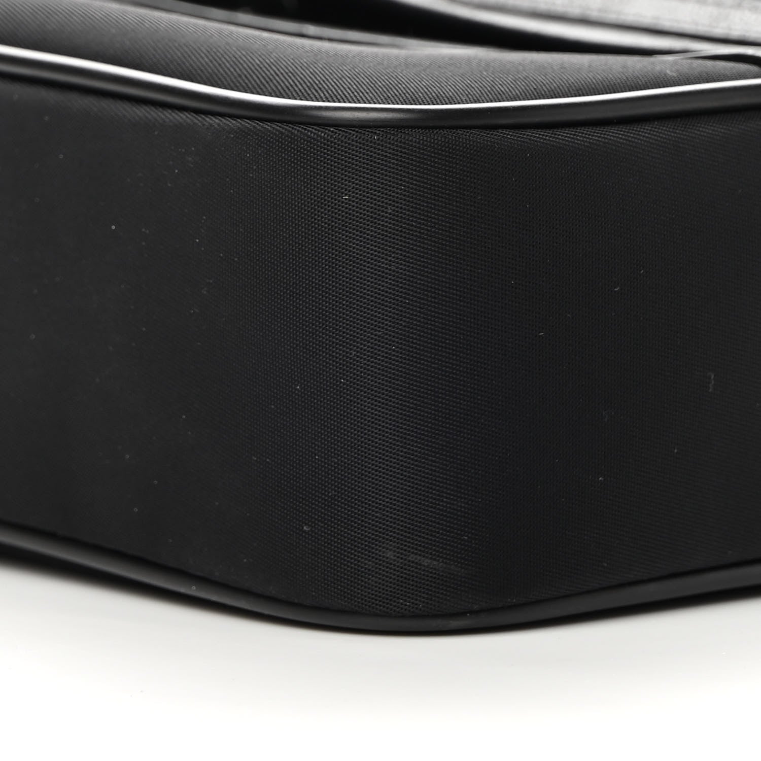 Saint Laurent Lambskin Nylon Small Camp Camera Bag Black 10 of 13