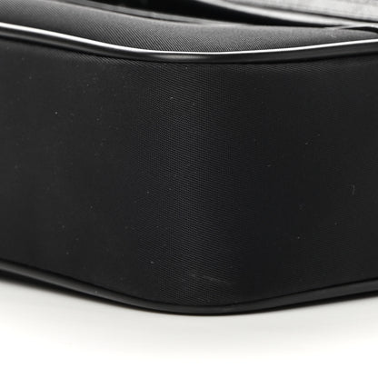 Saint Laurent Lambskin Nylon Small Camp Camera Bag Black 10 of 13