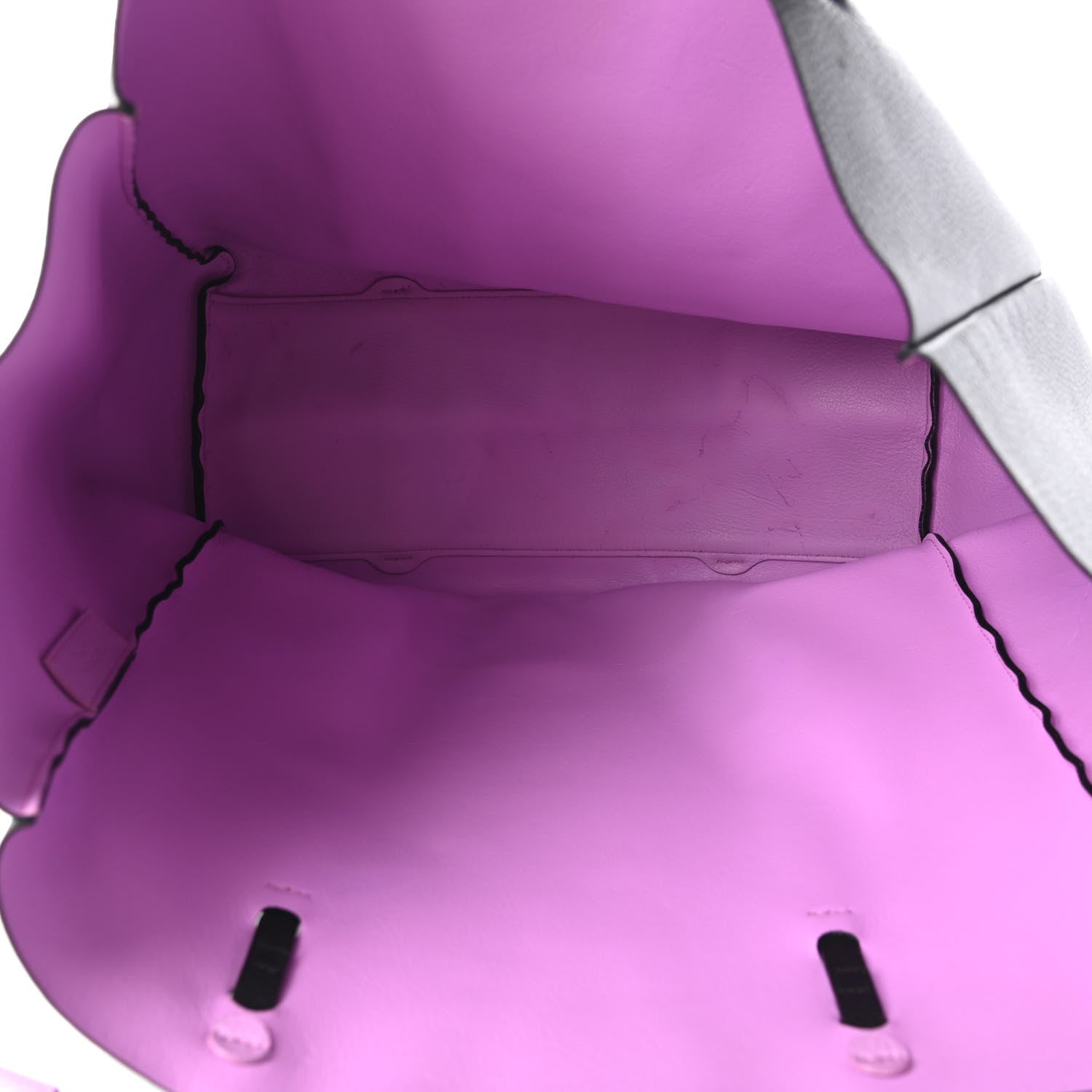 Balenciaga Veau Baltimore Double Sided Large Everyday Tote Black Purple 5 of 11